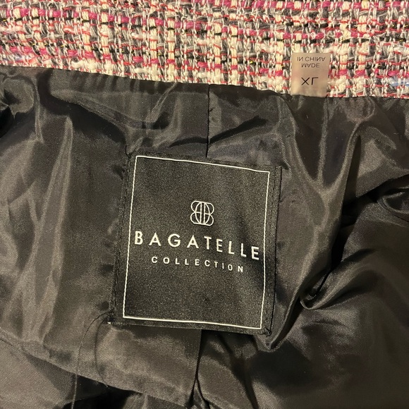 🔥Bagatelle tweed jacket Sz XL - Picture 6 of 7